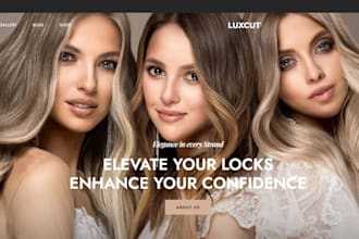 design hair website, hair extension store, hair extension website, shopify store