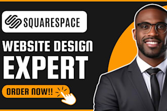 build modern squarespace website redesign, edit clone squarespace website revamp