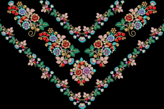 do flamenco shawls for woman piano floral embroidered shawls
