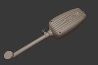 3d model simple product for 3d printing, stl, step