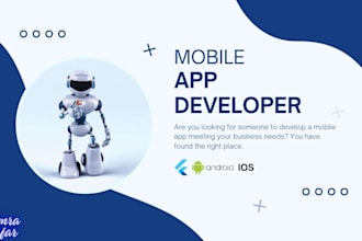 do flutter mobile app development, building mobile apps, android and IOS