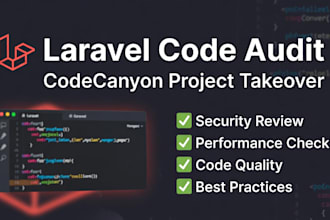 audit your laravel code canyon project for takeover