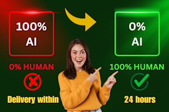 manually revise and humanize ai content