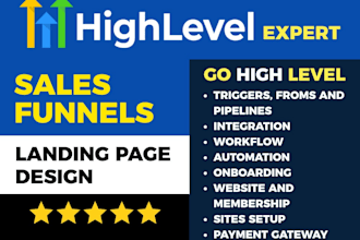 design clickfunnels landing page,clickfunnels sales funnel, clickfunnels 2 0 ghl