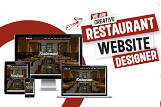 design a restaurant website  with online food ordering system