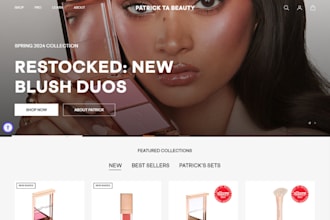 spa website, makeup artist website, cosmetic website, and beauty salon website