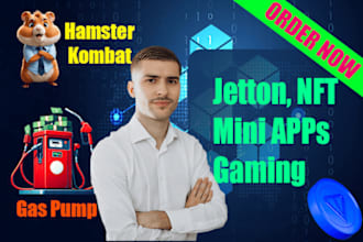 make jetton, nft, dex, mini app, launchpad on ton