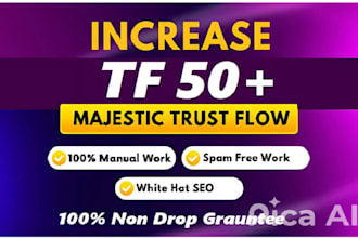 get trusted by google  tf 50 plus trust flow