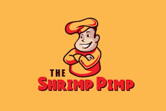 design awesome popular fast food brand logo