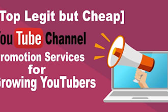 do organic youtube promotion to gain organic usa and subscribers for growth