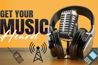 play and submit your gospel music to 7000 christian radio