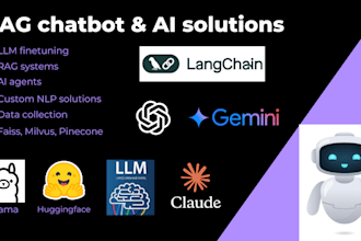 do ai website, mobile app, chatbot app development ai agent