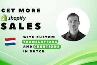 translate your shopify website to dutch