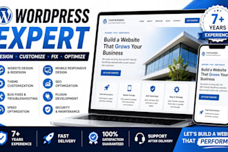 build, rebuild wordpress websites