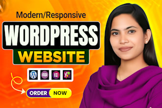 do wordpress website development, design or redesign wordpress blog website