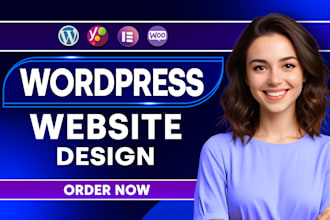 do wordpress website development, design or redesign wordpress blog website