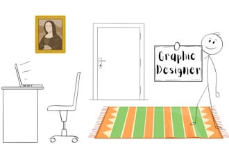 do professional graphic design and simple artwork services