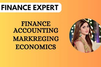 assist in accounting and finance, economics