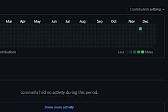 make your github 5 year contribution green