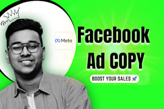 copywrite genius ad copy for facebook to boost sales
