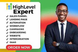 gohighlevel landing page gohighlevel website gohighlevel sales funnel ghl expert