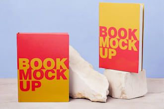 give you  mockups of your book cover