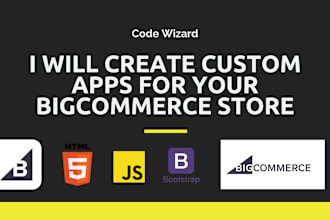 create custom bigcommerce apps and integrate storefront apis
