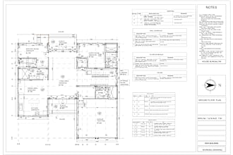 create 2d architectural and civil working drawing in autocad