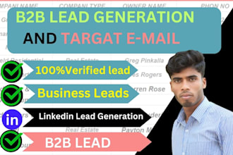 highly targeted b2b lead generation and prospect list building