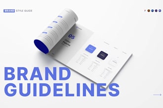 develop brand identity and brand guidelines