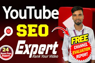 do best youtube video SEO expert optimization and channel growth manager