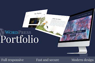 design web portfolios for artists and creatives
