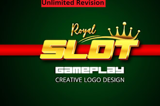 do high quality royal gaming esport gaming slot business logo