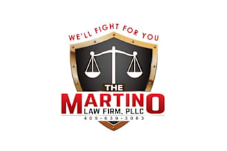 make law firm attorney lawyer legal or law office logo