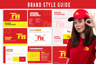 create company logo design, brand identity and full branding kit