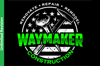 design home decor renovation remodeling and repair logo