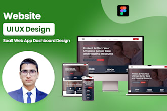 design web app, saas, dashboard design in figma