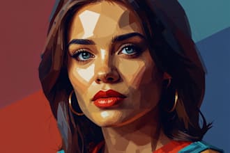 make a beautiful wpap pop art portrait