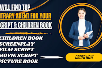 find active literary agents for your books, write query letters and synopsis
