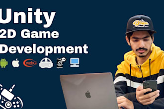develop a unity 2d game for mobile and desktop