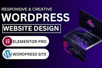 redesign wordpress website convert figma to elementor pro