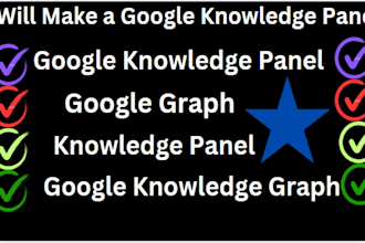 make standard google knowledgepanel for personal, individual or business
