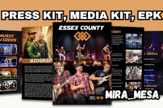 design press kit, media kit, epk, one sheet, dj press kit, brand kit, speaker