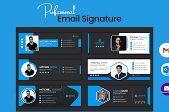 create clickable static and animated email signature HTML