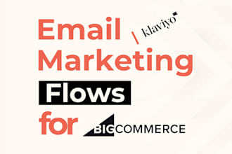 setup bigcommerce email marketing flows in klaviyo