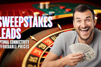 provide you exclusive sweepstakes leads