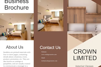 design company profile, booklet, ebook, business brochure, proposal, catalogue