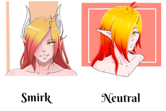 draw an expression sheet for your oc