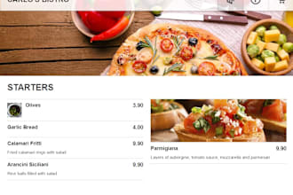 food order and delivery website upgrade to app available