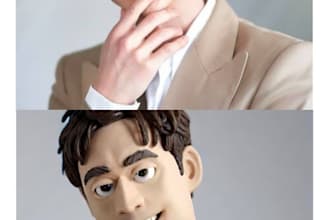turn your picture into clay art style